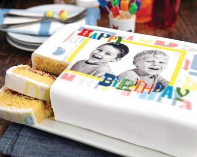 Bespoke birthday cake