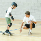 skateboard lesson